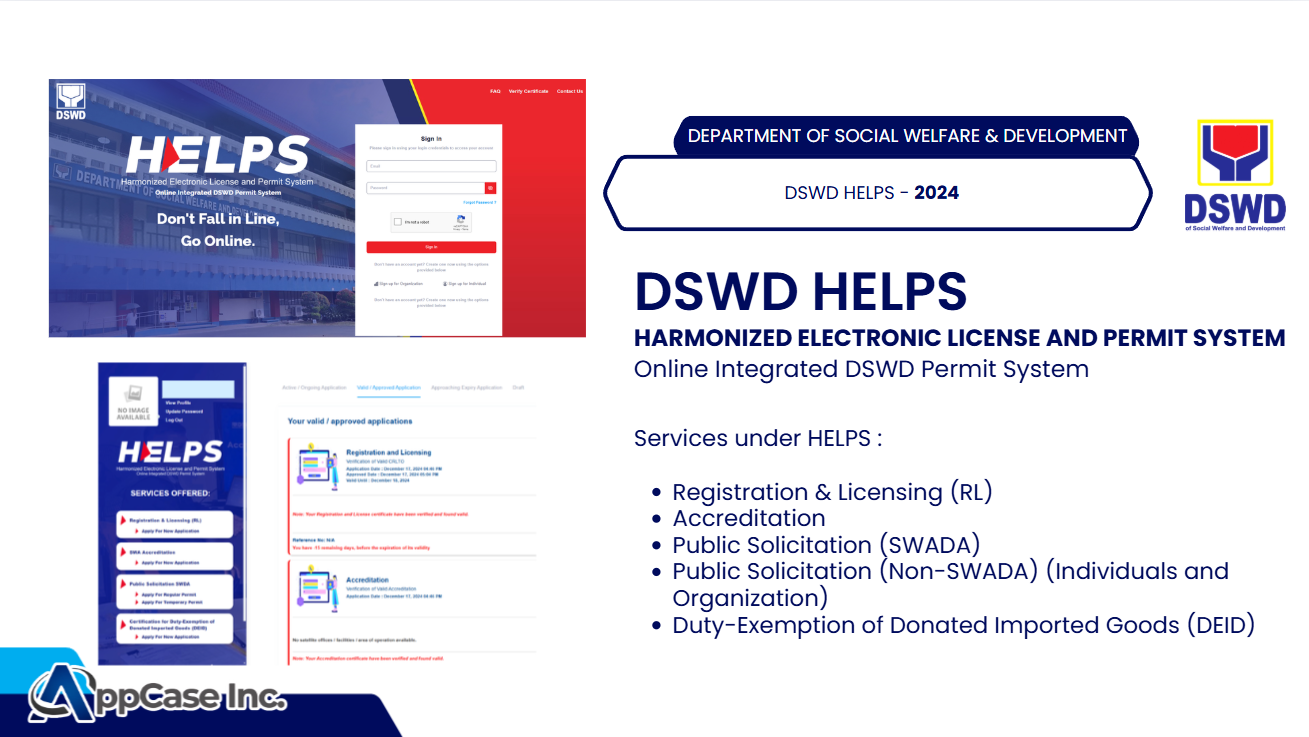 DSWD HELPS System